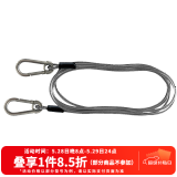 达亿瓦（DAIWA） 24新款 失手绳 SHITTE ROPE  钢丝/强力纤维 钓鱼用小配件 STRAIGHT 1800【24新款,长1.8m】