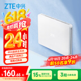 中兴（ZTE）【晴天墙面路由器】AX3000满血WiFi6自研双核芯品质家居别墅ap 主路由Mesh3000M无线速率千兆网口