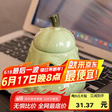 贝瑟斯马克杯窝瓜陶瓷杯趣味搞怪创意个性礼物杯子带盖夏季咖啡杯水杯子