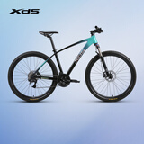 喜德盛山地自行车英雄600油压碟刹X6铝合金车架27.5轮径27速变速 暗夜群青15.5寸身高155-170)