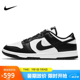 耐克NIKE女复古休闲板鞋 熊猫DUNK缓震运动鞋 DD1503-101白黑39