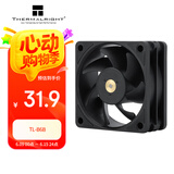 Thermalright(利民) TL-B6B 6cm机箱风扇 S-FDB V2轴承 6cm机箱风扇4pin PWM 3200转速