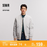 森马棉服男防水防油防污防风冬装厚飞行员棒球领夹克109724112101