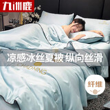 九洲鹿亲肤A类抗菌仿天丝夏凉被子 200*230cm 风铃兰