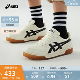 亚瑟士ASICS男鞋女鞋运动休闲鞋复古篮球鞋百搭板鞋 COURT MZ 米白色/黑色 41.5