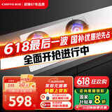 前锋（CHIFFO）家用燃气灶 多腔驱动燃烧 5.0kW川味厨房猛火灶 防风圈节能一级能效 不锈钢大面板JZT-ZD205-X 不锈钢【天然气】 5.0kW 猛火