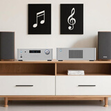 ROTEL路遥RC-1590MKII音响 音箱 hifi高保真 家用前级功放 立体声前置放大器 PC-USB/蓝牙 银色