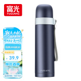 富光保温杯304不锈钢一杯户外运动男女学生保冷杯水杯子蓝色500ml