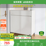 全友家居 现代极简风家具鞋柜家用靠墙大容量储物收纳柜入户玄关柜子