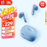 JBL T280TWS X3 真无线蓝牙耳机 半入耳式音乐耳机通话降噪防水防汗苹果华为小米通用游戏耳麦 蓝色