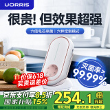 UORRIS德国欧瑞氏果蔬清洗机食材净化机果蔬净化清洗无线蔬菜去农药残留水果清洗神器洗菜机消毒净化器 【椰奶白】六倍电解片丨六大食材定制模式丨结束提醒 收藏即赠【15天免费体验】
