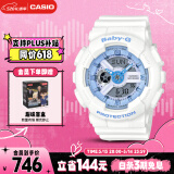 卡西欧（CASIO）手表女BABY-G学生防水运动电子日韩表送女友礼物BA-110XBE-7A