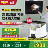 KARCHER德国卡赫 国家补贴家用高温高压蒸汽清洁机厨房油烟机卫生间清洗机洗地机杀菌除螨一机多用SC4D