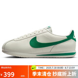 耐克NIKE运动休闲鞋男子板鞋复刻CORTEZ运动鞋DM4044-104白绿40