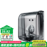 西门子（SIEMENS）IP55等级开关插座防水盒防溅盒 (可90°悬停)透明灰防水盒防水罩 IP55透明防水盒