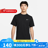 耐克（NIKE）夏季新款短袖男女款上衣运动休闲舒适透气短袖T恤 DV9840-010 黑色/速干透气/男款 L