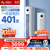 长虹（CHANGHONG）空调3匹熊猫懒新一级能效国家补贴20%空调省电客厅变频立式空调柜机KFR-72LW/ZDTTW2+R1以旧换新