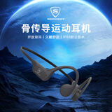 SENGIRNY圣吉尼骨传导蓝牙耳机开放式运动游泳跑步健身户外骑行不入耳防水防汗超长续航2025自带内存通话降噪耳机 黑色【双芯片32G八级防水】