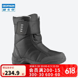 迪卡侬SH100女士雪地靴加厚保暖防水防滑登山徒步棉靴-4006886