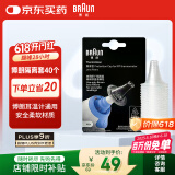 博朗（BRAUN）耳温枪专用耳套LF40体温计耳温计替换耳套6525/6520/3030通用40只