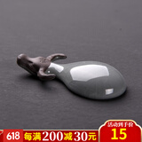 锦格 茶宠摆件 功夫茶具茶盘配件茶道个性茶宠茶玩小水牛哥窑汝窑 哥窑小水牛茶宠