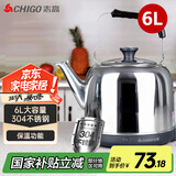 志高（CHIGO）烧水壶电热水壶烧水壶保温一体全自动恒温电热水壶家用商用304不锈钢6L大容量电水壶APL-15N60