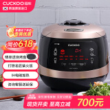 福库（CUCKOO）韩国进口高压力IH加热智能预约多功能家用电饭煲锅5升4-5人份CRP-HWF108FH