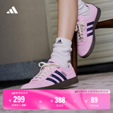 adidas T头鞋 VL COURT 2.0复古板鞋德训鞋男女阿迪达斯轻运动   紫色/暗藏青/乳白色   42.5
