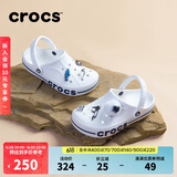 crocs卡骆驰贝雅卡骆班|205089 白/深蓝-126 41/42(260mm) 
