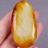 朗曼笛 ROOMANTTY籽料新疆和田玉籽料枣红皮原石挂件玉石带皮玉石项链 籽料新疆和田玉籽料枣红皮原石挂