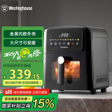 西屋（Westinghouse）空气炸锅全金属内腔免翻面可视化6L大容量多功能炸烤箱一体 WKZ60G20