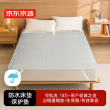 京东京造床垫保护垫 TPU防水A类保暖床褥子 隔尿防污超耐用 1.5m床
