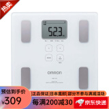 欧姆龙（OMRON）体重身体脂肪测量器HBF-214脂肪称体脂测量仪智能体重秤 HBF-214-W