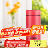 虎牌（TIGER）迷你口袋杯轻量便携双层真空保温保冷杯MMP-B20C-RP浆果红200ml