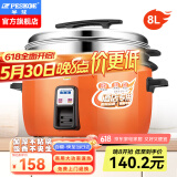 半球商用电饭锅食堂大容量10人以上电饭锅 老式饭店用大型电饭煲 LX80-125B
