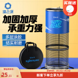 渔之源 鱼护网兜便携渔护渔具渔网防挂速干黑坑竞技渔具鱼网兜鱼护包 25cm 1.6m 竞技双环+鱼护包 送档针