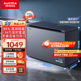 澳柯玛（AUCMA）312升家用减霜大容量商用冷藏柜冷冻柜超低温电子控温卧式冰箱 一级能效BC/BD-312DHX 以旧换新