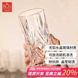 RCR水晶玻璃杯高颜值进口茶具泡茶杯透明大容量水杯子牛奶杯360ml*6
