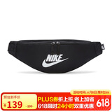 耐克（NIKE）男女腰包 单肩包斜挎包胸包休闲包DB0490-010 黑