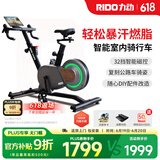 力动（RIDO）动感单车 智能坡度家用单车健身器室内自行车健身车支持zwift顽鹿 CX20（多档电磁操控）