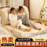 艾妮梦懒人沙发单人沙发椅卧室床上坐椅靠背椅阳台折叠沙发XL01 【升级款免洗科技布】-120cm