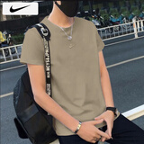 耐克（NIKE）T恤男士 夏季新款运动服装舒适打底衫圆领休闲衣时尚半袖透气短袖 DO7393-247/晒图退5 XL 【180】体重150~170斤左右