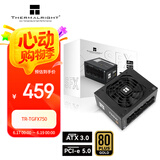 Thermalright(利民) 额定750W TR-TGFX750 ATX3.0电源 金牌全模组 原生PCIE5.0 全日系电解电容 SFX 750W电源