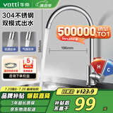 华帝（VATTI）水龙头厨房不锈钢水龙头冷热双控 旋转洗菜盆洗碗盆龙头 061100