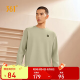 361°卫衣男士春秋季圆领运动休闲服外套长袖套头上衣652334801D-7