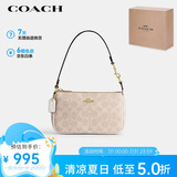 蔻驰（COACH）【品牌直供】女士NOLITA小号手提手拿包腋下包麻将包人造革