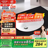箭牌（ARROW） 嵌入式陶瓷台下盆洗手洗脸盆卫生间台盆圆形方形家用小户型单盆 【圆形】台下盆+角阀下水配件