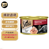 希宝宠物猫粮猫湿粮泰国进口猫罐头吞拿鱼海鲜汤汁系列85g