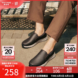 斯凯奇（Skechers）男鞋夏季一脚蹬商务通勤鞋软底工作鞋舒适休闲鞋平底懒人鞋77157