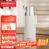 金灶（KAMJOVE）保温茶杯男士泡茶专用茶水分离泡茶杯子不锈钢内胆双层保温杯T-8F 象牙白 500ml